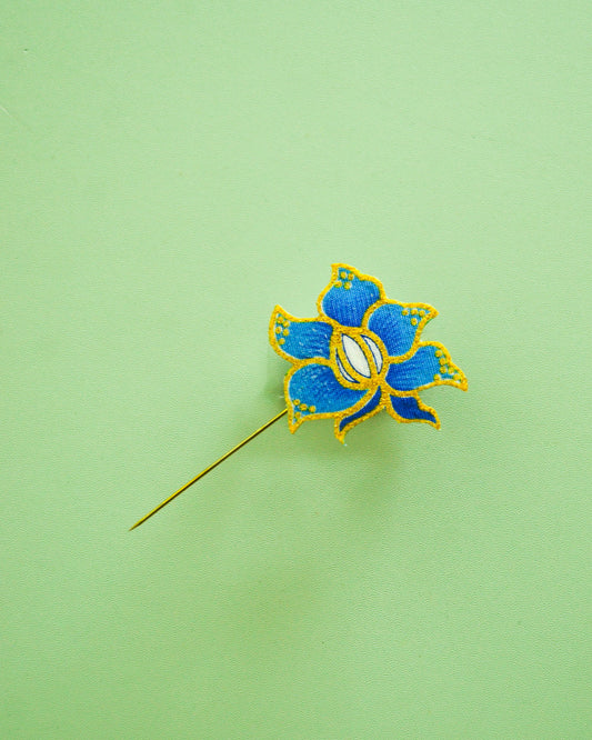 Purnama Batik Lapel Pin