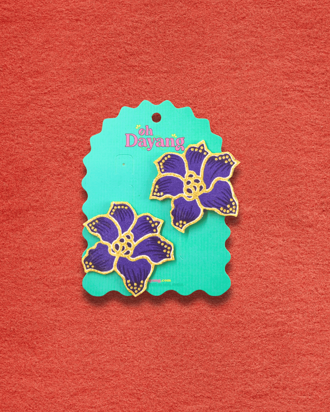 Raja Batik Stud Earrings