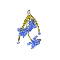 Charm — Blue Beaded Bunch