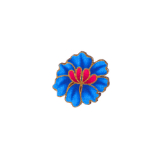 Batik Flower — Citra - Blue