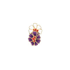 Batik Flower — Isara - Purple
