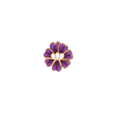 Batik Flower — Kelip Bayu - Purple