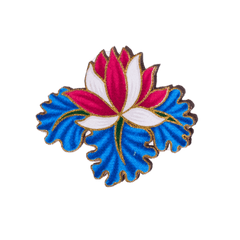 Batik Flower — Bayu Dewa - Blue Pink