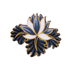 Batik Flower — Bayu Dewa - Grey Deep