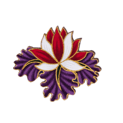 Batik Flower — Bayu Dewa - Purple Red