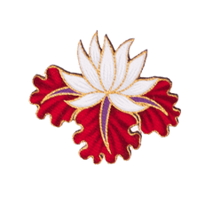 Batik Flower — Bayu Dewi - Red Purple