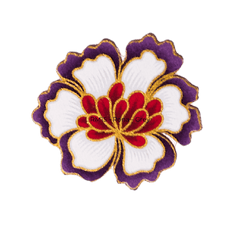 Batik Flower — Indah Bloom Charm - Purple