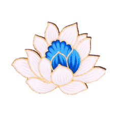 Batik Flower — Teratai Nadi - Blue
