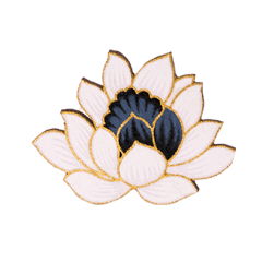 Batik Flower — Teratai Nadi - Grey