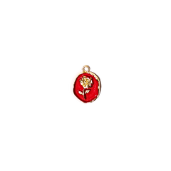 Charm — Red Gold Rose