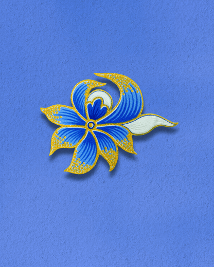 Raina Batik French Barrette