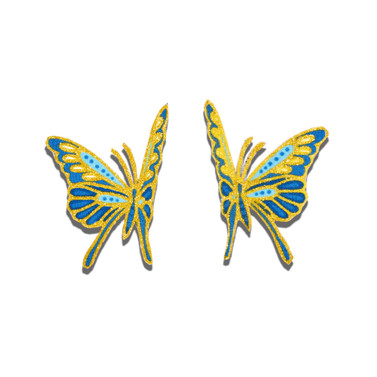 Rama Rama Batik Stud Earrings