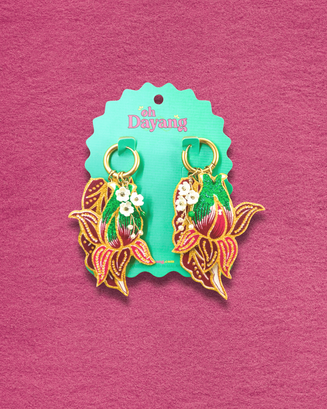 Stackable Huggies — Curated Batik Earring Sets