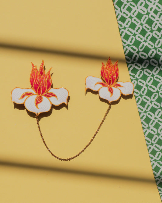 Samudera Batik Kerongsang Chain