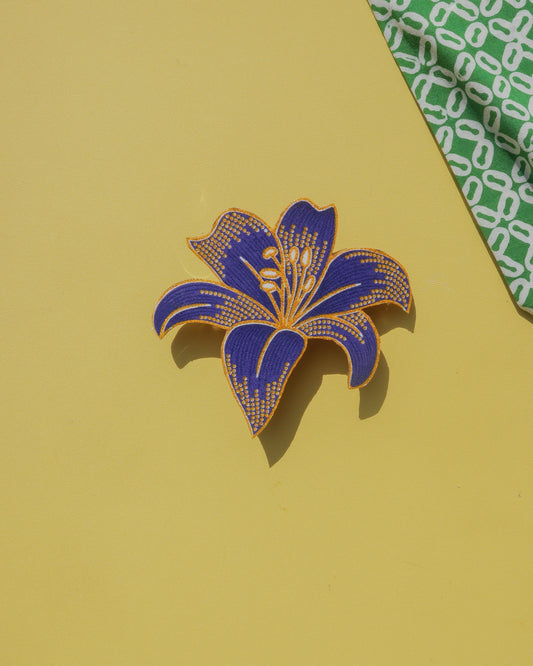 Seri Bakung Batik French Barrette