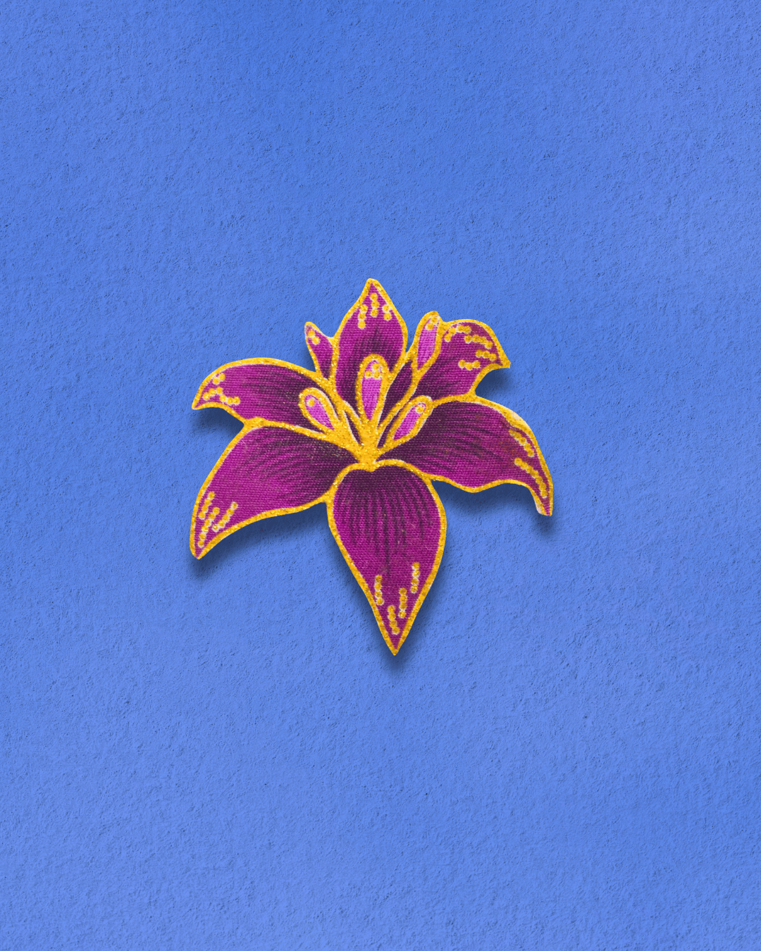 Sienna Batik French Barrette