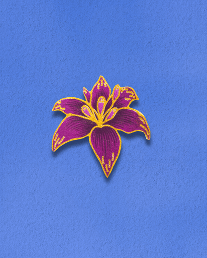 Sienna Batik French Barrette