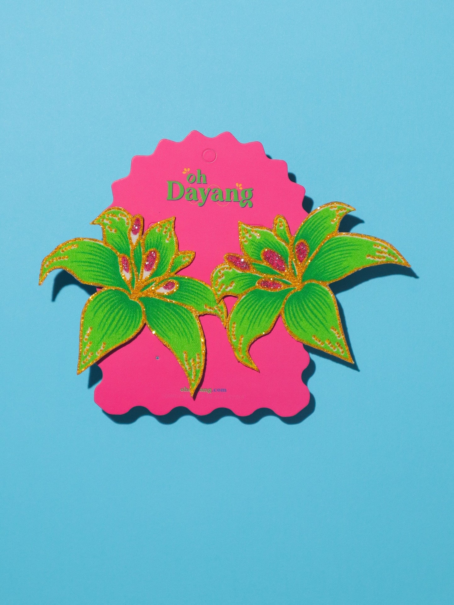 Sienna Bunga Batik Earrings