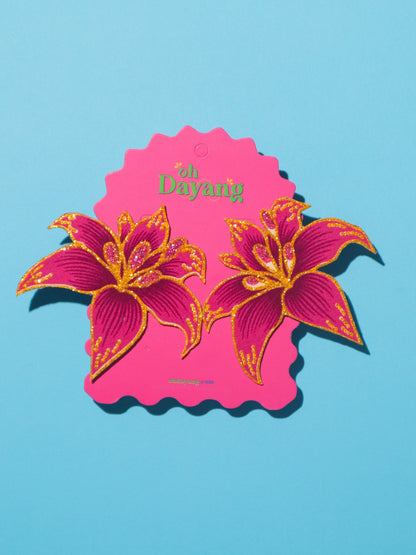 Sienna Bunga Batik Earrings