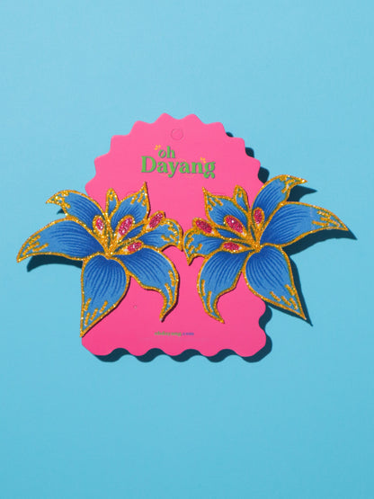 Sienna Bunga Batik Earrings