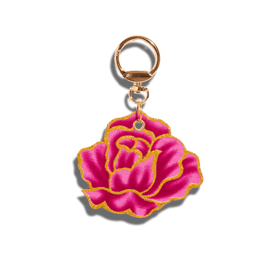 Velvet Rose Batik Bag Charms