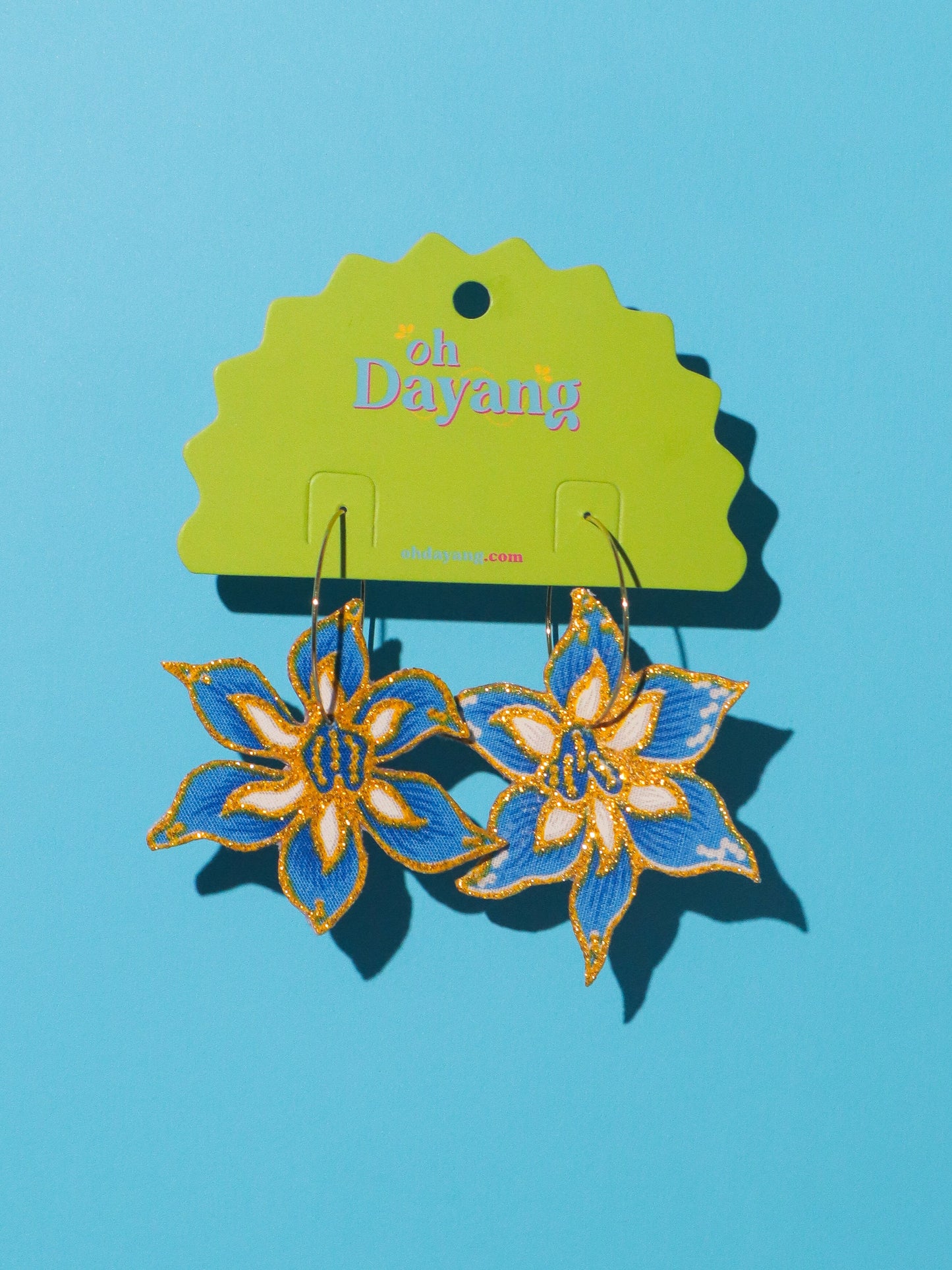 Vienna Bunga Batik Earrings