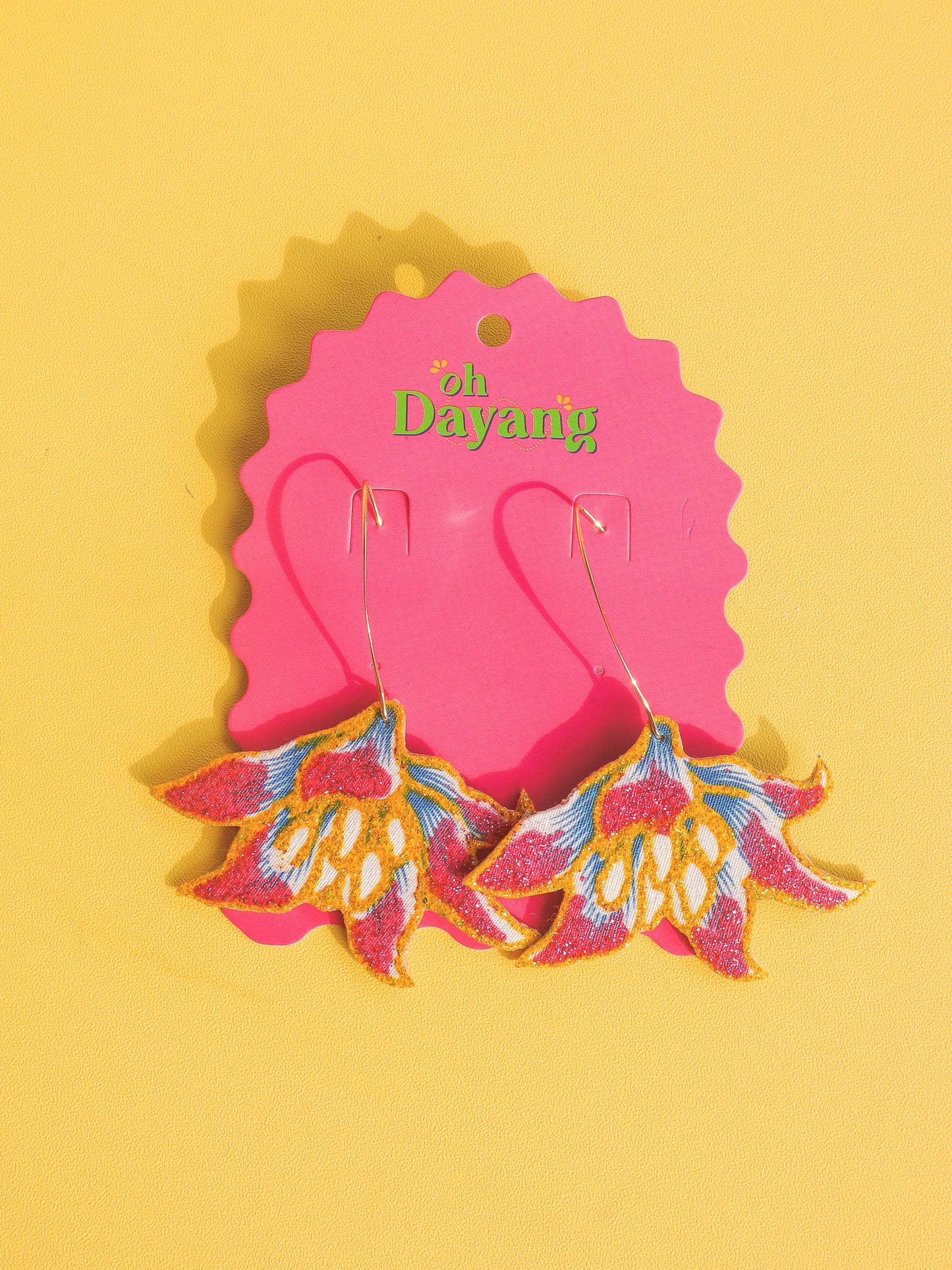 Fenix Bunga Hook Earrings