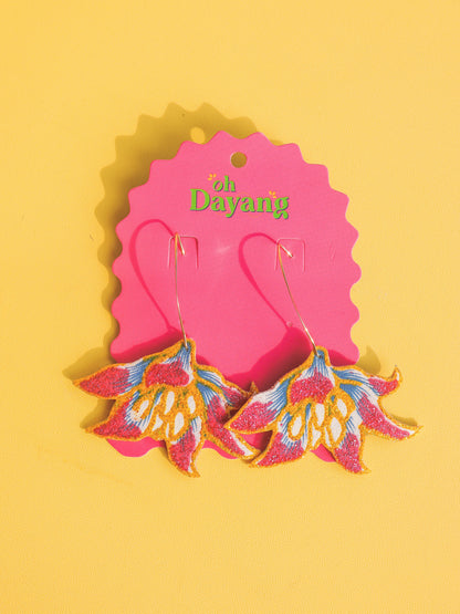 Fenix Bunga Hook Earrings