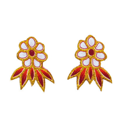 Kemilau Batik Stud Earrings