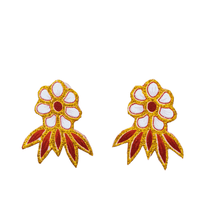 Kemilau Batik Stud Earrings
