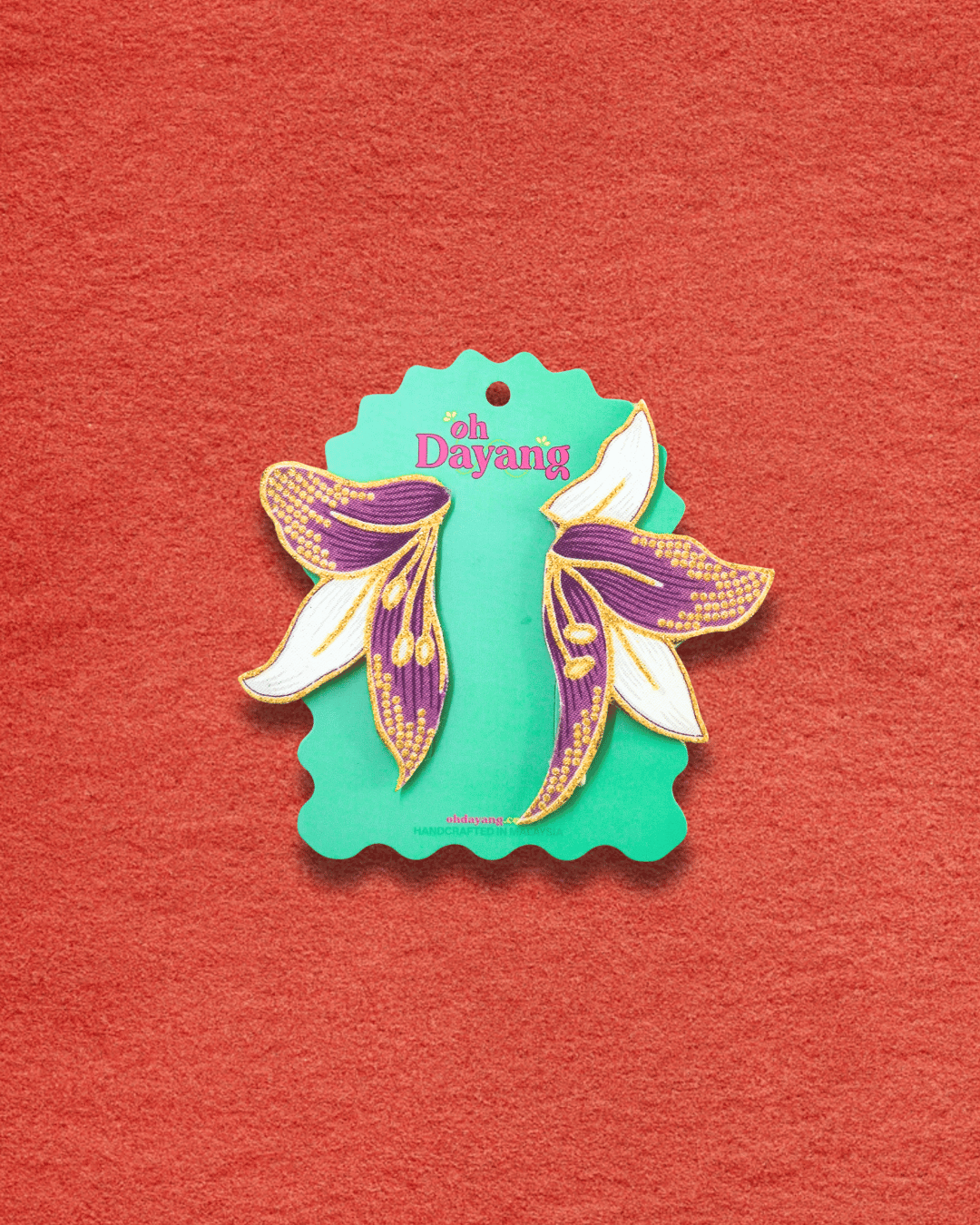 Lily Aruna Batik Stud Earrings