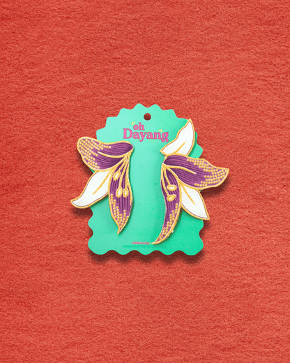 Lily Aruna Batik Stud Earrings