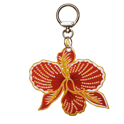 Orked Kencana Bunga Batik Bag Charm