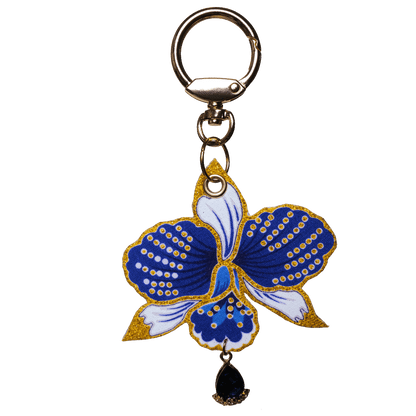 Orked Mutiara Bunga Batik Bag Charm