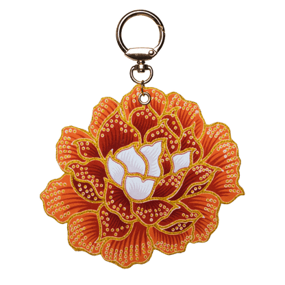 Suria Bunga Batik Bag Charm